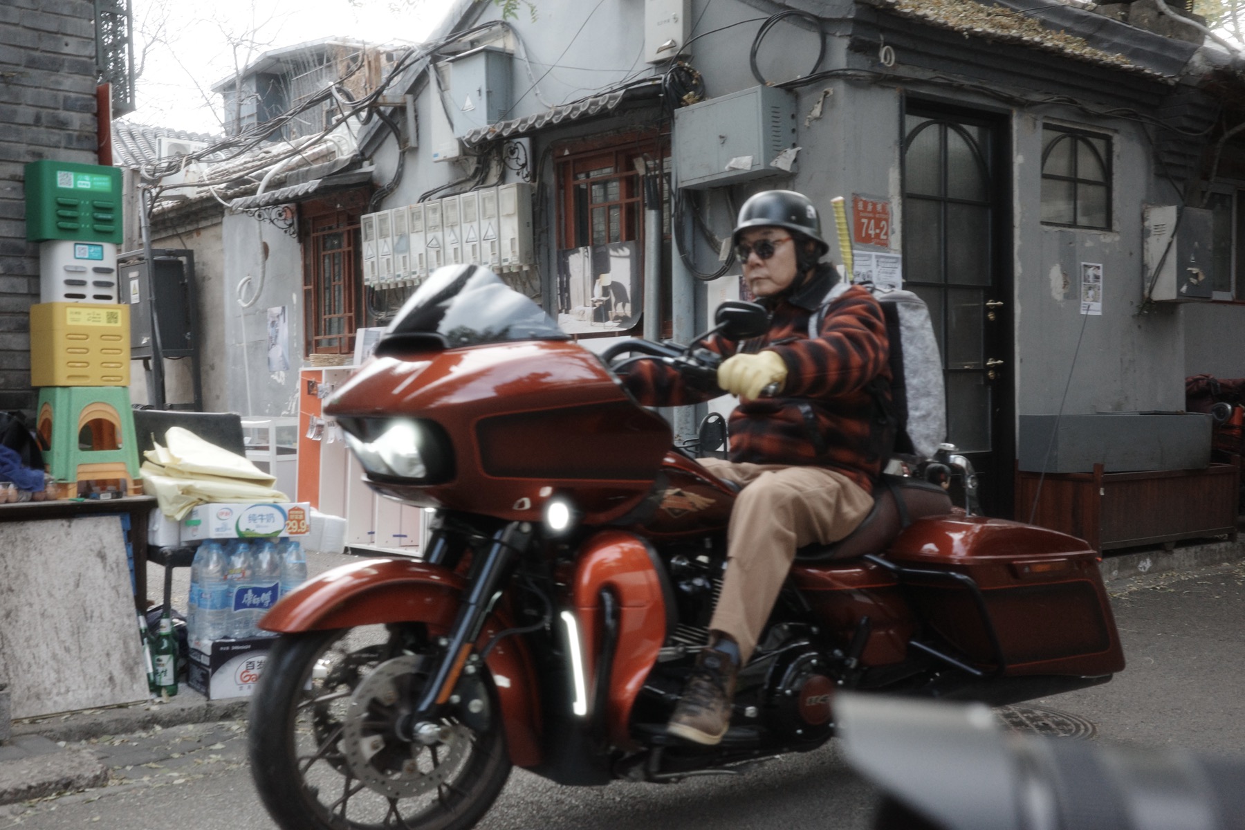 胡同中的日常瞬间 太阳 10